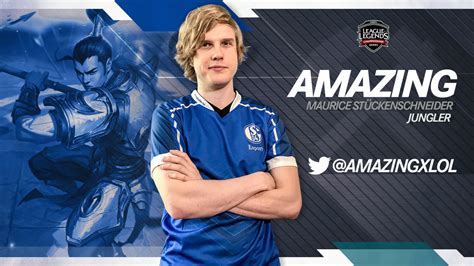 League of legends european championship (lec), prime. S04 Esports signs Maurice "Amazing" Stückenschneider ...