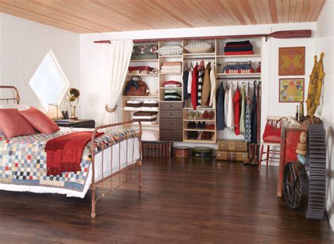 Using a fabric curtain in place of a traditional closet door gives the entire room a hefty dose of modern style. How To Reinvent Your Storage Areas With Closet Curtains