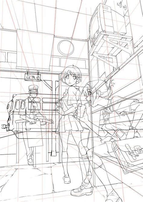 Manga Sketch Perspective Drawing Lessons Perspective Drawing