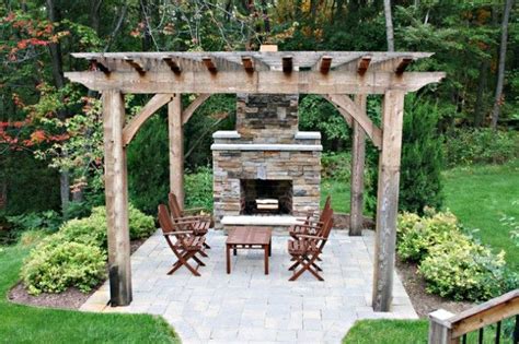 17 Inspirational Ways To Beautify Your Yard With Pergola Rustic Patio