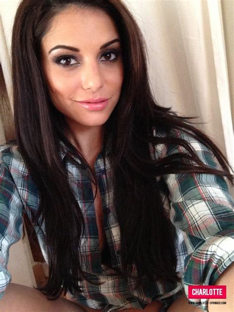 charlotte springer strips from her plaid shirt just for you porn pictures xxx photos sex