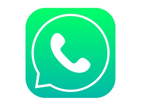 Whatsapp Icon With Ios7 Style Png Transparent Background Free Download