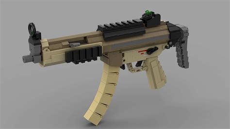 Custom Lego Gun Moc Handk Mp5 Mli R6s Youtube