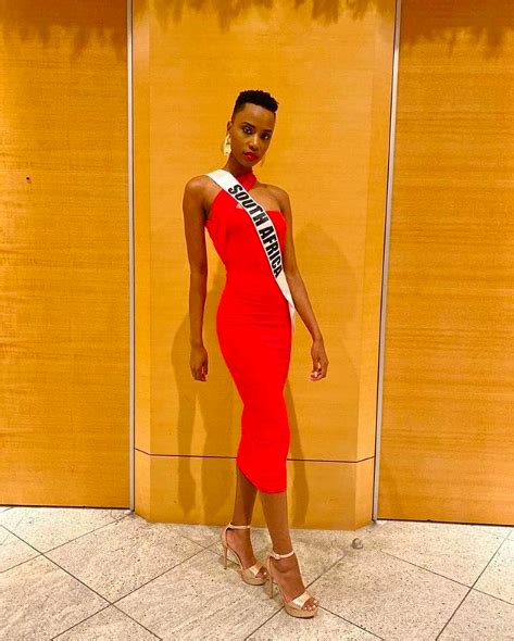 Miss Universe Zozibini Tunzi Said Her Friends Told Her Maybe You Should Put On A Wig Or Buy A