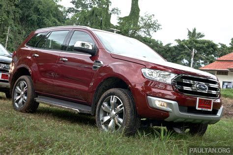 Designed to tackle tough terrain and unexpected obstacles, the new everest is ready for any extraordinary journey. 2016 Ford Everest Malaysian brochure reveals two variants ...