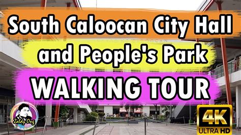 South Caloocan City Hall And Peoples Park 4k Hdr 9 Minutes Walk 4k