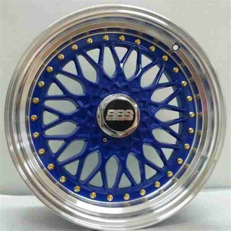 By combining the appropriate part number center with commonly stocked rim halves virtually any combination can be accommodated. BBS New Sport Rim