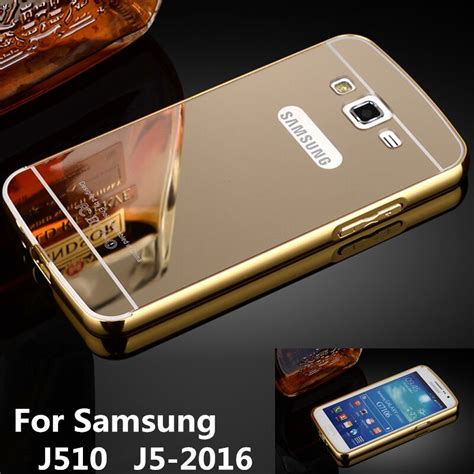 J510 Case For Samsung Galaxy J5 Duos 2016 Bumper Aluminum Frame