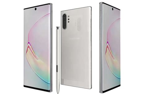 I used the aura glow. Samsung Galaxy Note 10 Plus Aura White 3D model | CGTrader
