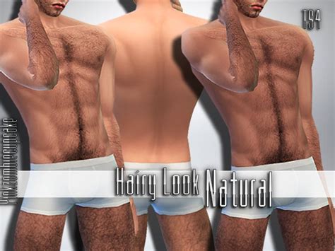 Detailed Body Hair For Male Sims With Natural Look And Perfect With