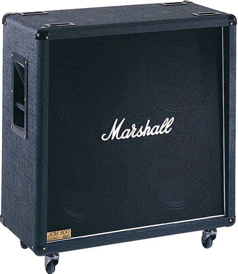 The damping material absorbs some of the waves bouncing around inside a sealed back cabinet. Marshall Amplification 1960B 4x12 300W Straight Guitar ...