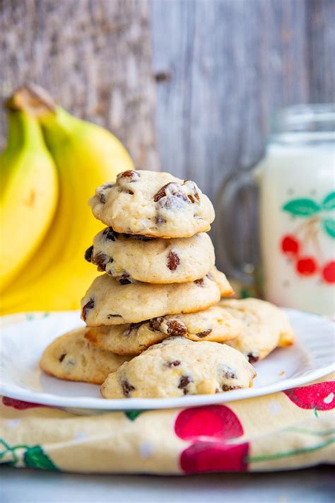 These Soft And Fluffy Banana Cookies Are The Perfect Way To Use Up Your