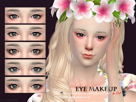 Eye Makeup 01 By S Club Wm At Tsr Sims 4 Updates