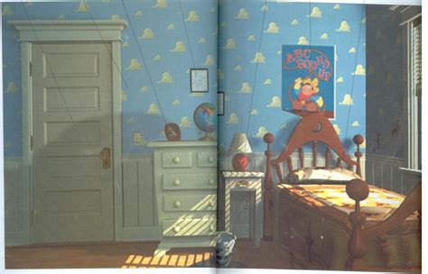 Disney Pixar Inspired Toy Story Andys Bedroom Wallpaper A29