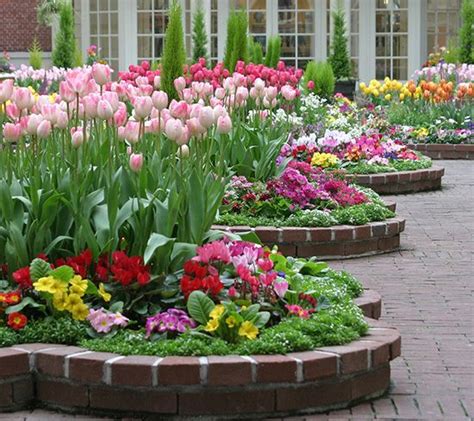 If this is a new bed, put down a layer of landscape fabric to block weeds and top with six inches or more of garden soil or top soil. Flower Bed Ideas to Make Your Garden Gorgeous | Planting ...