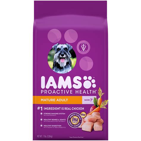 Iams Proactive Health Mature Adult Dog Food 7 Lb Bag