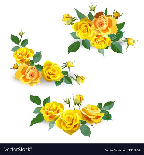 We have 50 favorite free vintage flower images for you today! Floral Background with yellow roses Royalty Free Vector