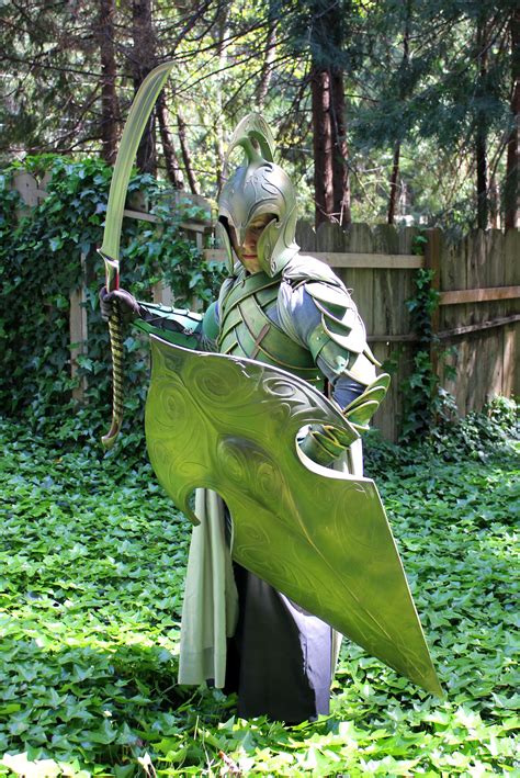 High Elven Warrior Costume Build Lotr Elf Armor Fantasy Armor Larp