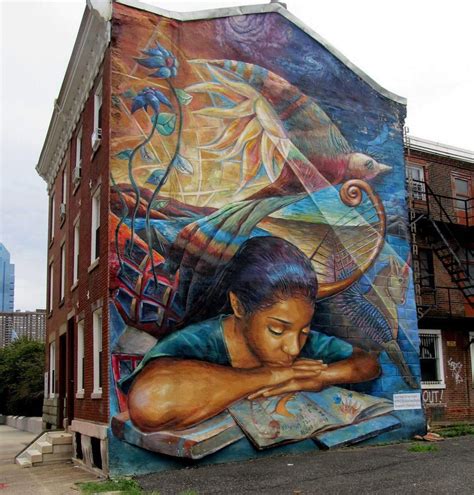Mural A Philadelphia Arte De Rua Artistas Tipos De Arte