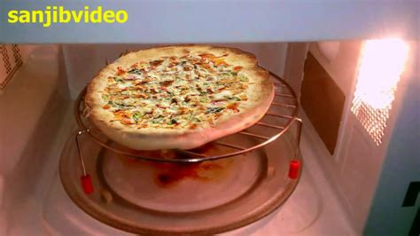 Created by the greeks, claimed by the italians and brought to the masses by americans pizza can be a healthy and gourmet. How to make Chicken Pizza - step by step in Microwave Oven ...