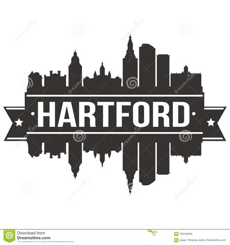Hartford Connecticut United States Of America Usa Icon
