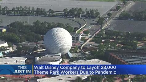 Walt Disney Company To Layoff Theme Park Workers Due To Pandemic Youtube