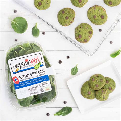 Minty Green Chocolate Chip Cookies Recipe From Organicgirl Recipe