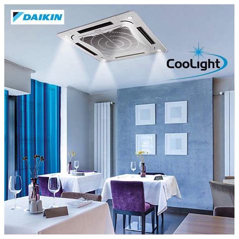 Cool Light Daikin S New Ceiling Mounted Air Conditioner Comes With