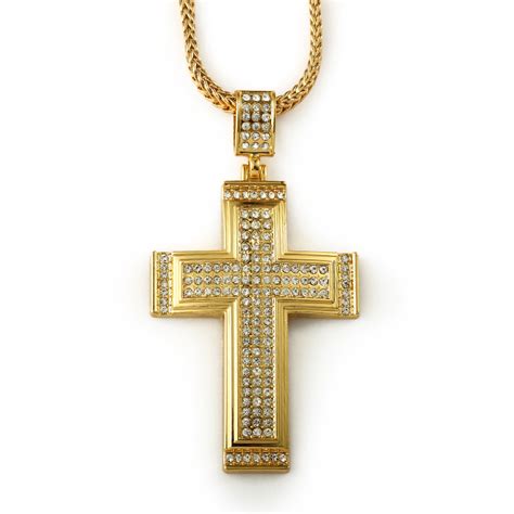Fashion Necklace Cross Swag Hip Hop Pendants And Necklaces Clubs DJ Jewelery Punk Street