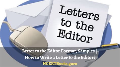 Letter To The Editor Format Samples How To Write A Letter To The Editor