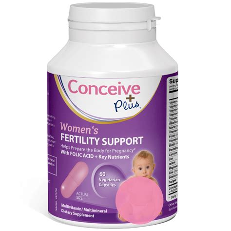 Womens Fertility Support 60 Caps Best Get Pregnant Pills