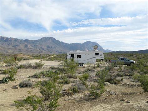 Tips For Rv Camping In Big Bend Backcountry Campsites