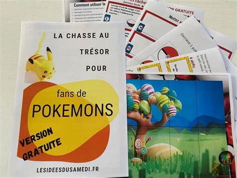 There's no good or bad side. Une chasse au trésor Pokémon gratuite en PDF pour occuper ...