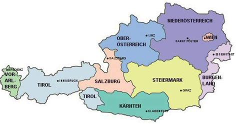 Erasmus Kultur Und Landeskunde Österreichs Geography Of Austria