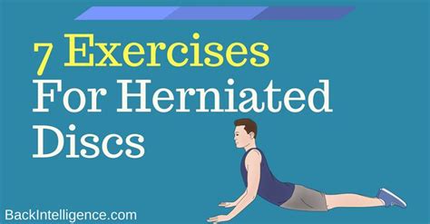 7 Herniated Disc Exercises For Lower Back Lumbar Area Herniated
