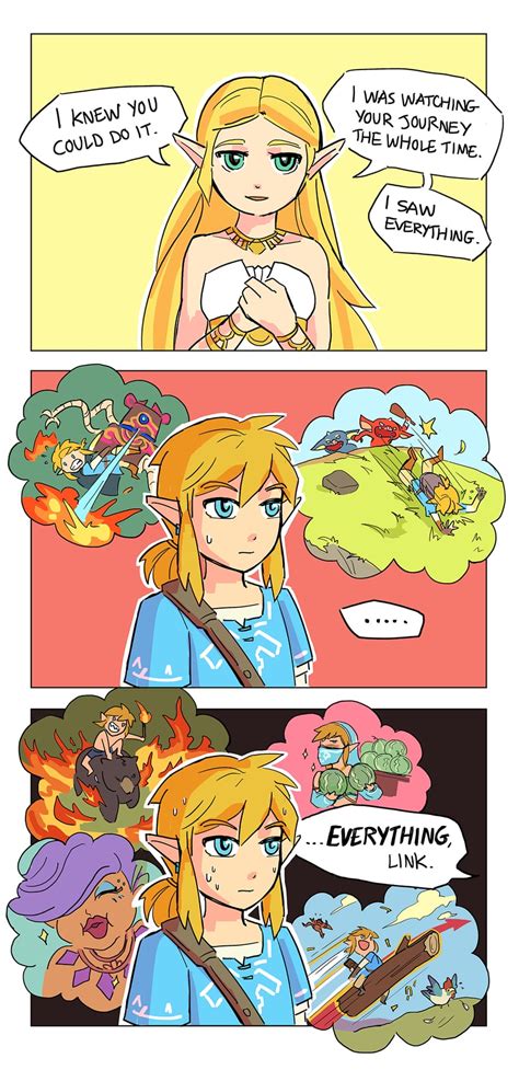 Link Princess Zelda Bokoblin Great Fairy Guardian And 1 More The Legend Of Zelda And 1