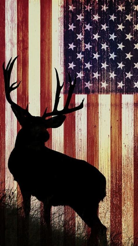 Patriotic Deer Camo American Flag Hd Phone Wallpaper Pxfuel