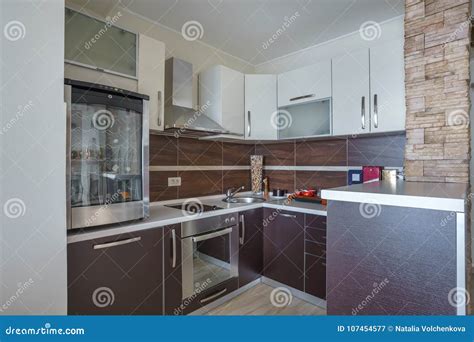 Interior Of A Kitchen In A Villa Stock Image Image Of Indoor Cozy
