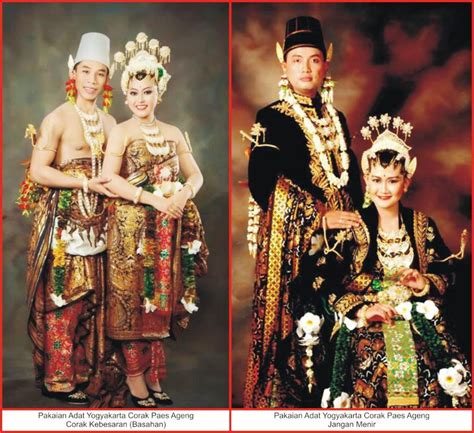 Pakaian Adat Yogyakarta Corak Paes Ageng
