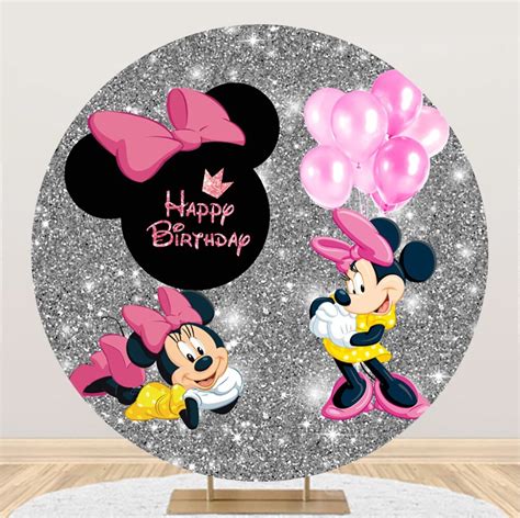 Party Backdrops Childrens Birthday Decoration Disney Minnie Mickey