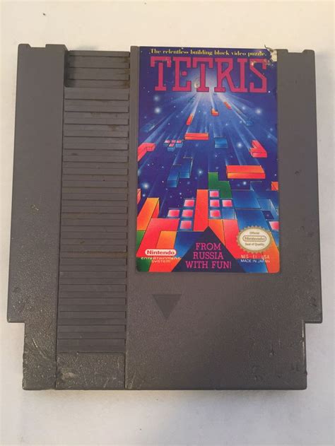 Tetris Nintendo Entertainment System 1989 For Sale Online Ebay