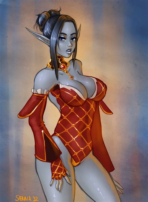 Dark Elf By Sienna Hentai Foundry