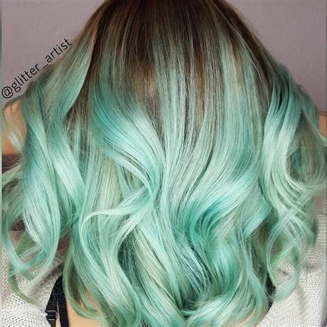 20 Green Mint Hair Dye Fashion Style