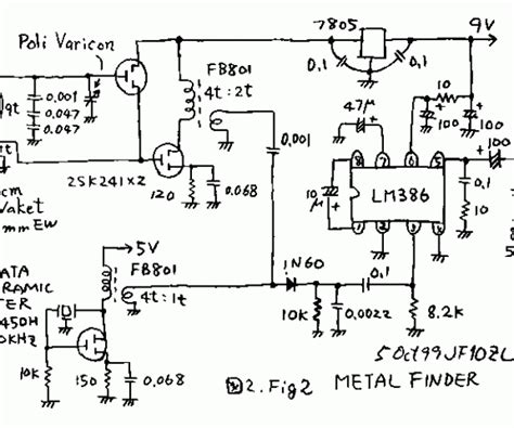 Pi Metal Detector Circuit Diagram Pdf Schema Digital