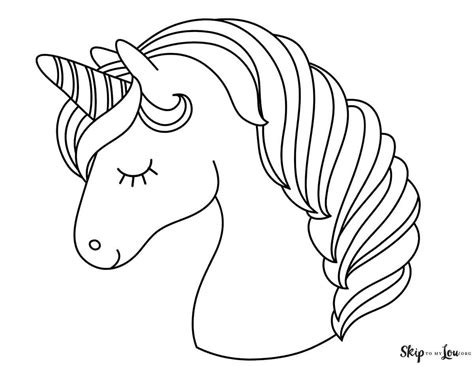 Free Printable Unicorn Coloring Pages With Images
