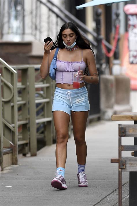 Lourdes Leon Eearing Shorts In New York City 21 Gotceleb