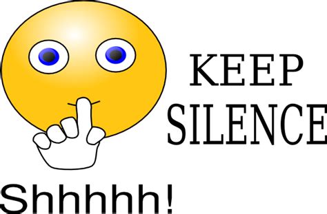 Collection Of Silence Clipart Free Download Best Silence Clipart On