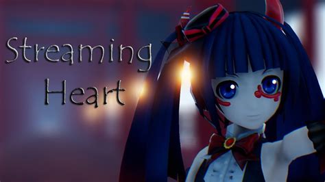 Mmd Streaming Heart Hatsune Miku 60fps Youtube