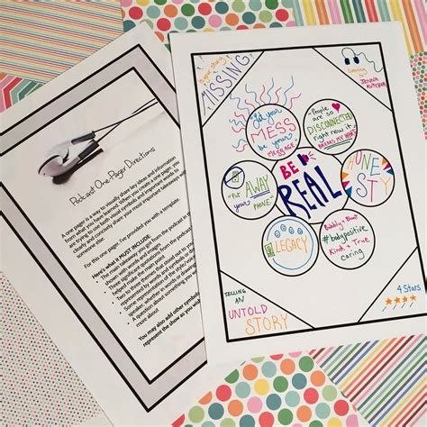 One Page Of What 8 Creative Ways To Use One Pagers Spark Creativity