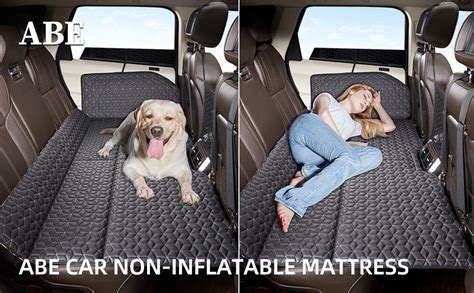 Abe Non Inflatable Car Bed Mattressdouble Sided Foldingportable Back Seat Travel